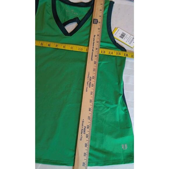 EleVen by Venus Williams Top Women’s Island Green Walk the Line Tank Small - Picture 9 of 9